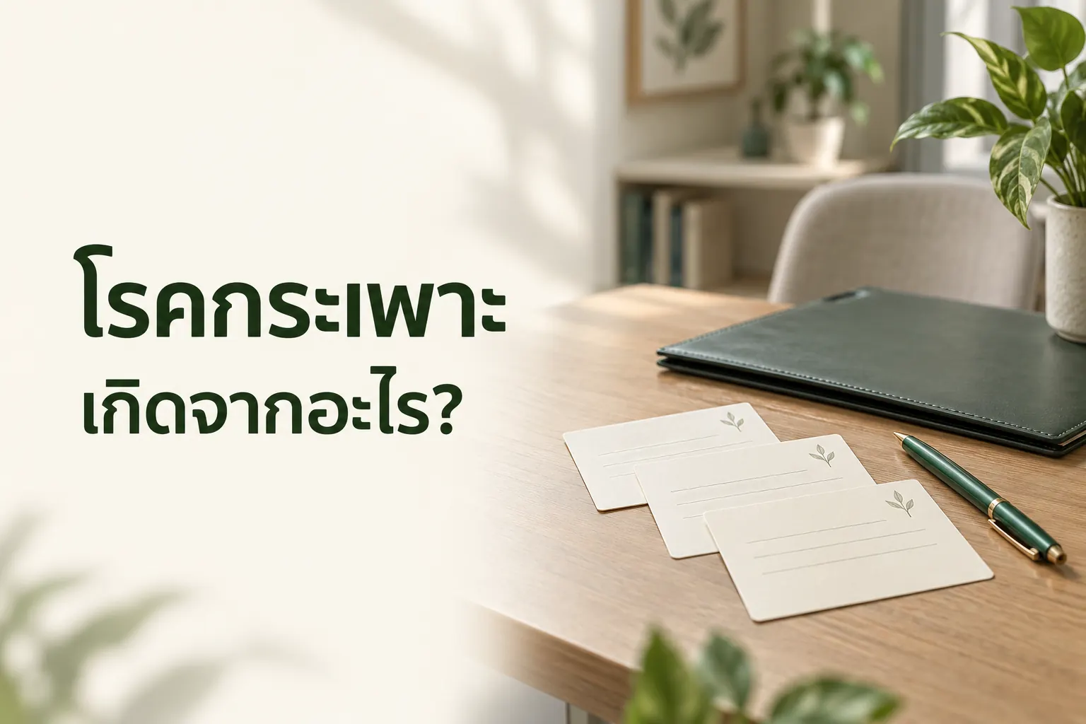 ภาพบัตรข้อมูลว่างและแฟ้ม พร้อมข้อความ โรคกระเพาะ เกิดจากอะไร