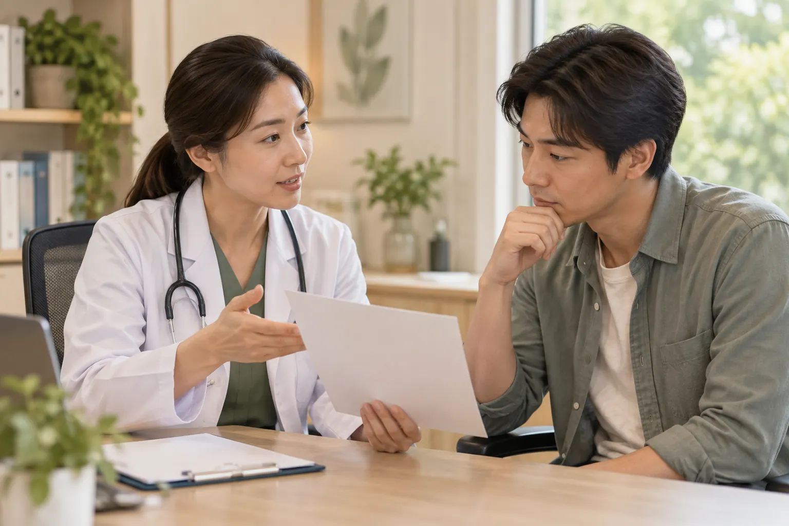 แพทย์อธิบายการแปลผลตรวจภูมิแพ้ร่วมกับประวัติอาการ