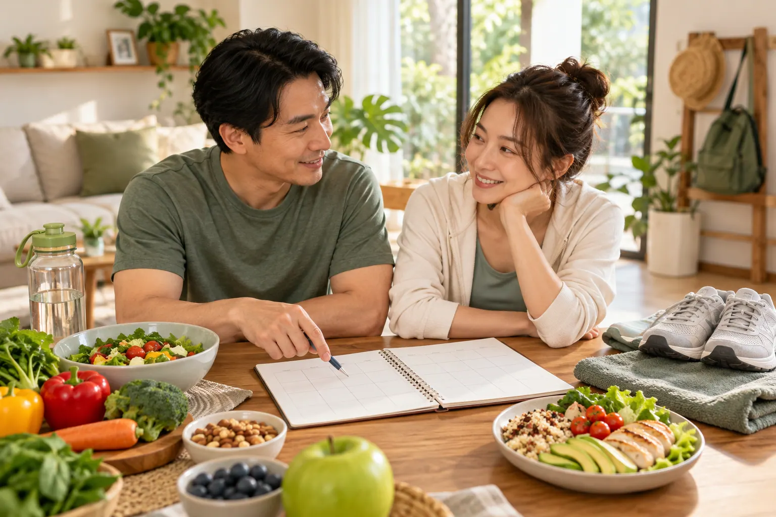 ผู้ใหญ่ร่วมวางมื้ออาหารและกิจกรรมประจำสัปดาห์หลังพบความเสี่ยงก่อนเบาหวาน