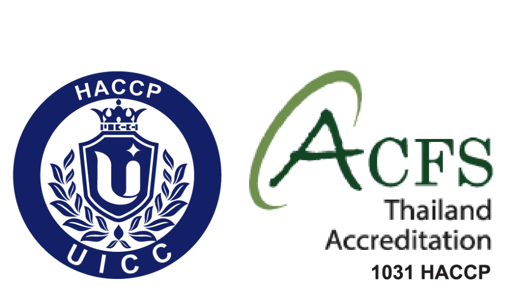 เครื่องหมาย HACCP ที่แสดงบนเว็บไซต์ NSPI